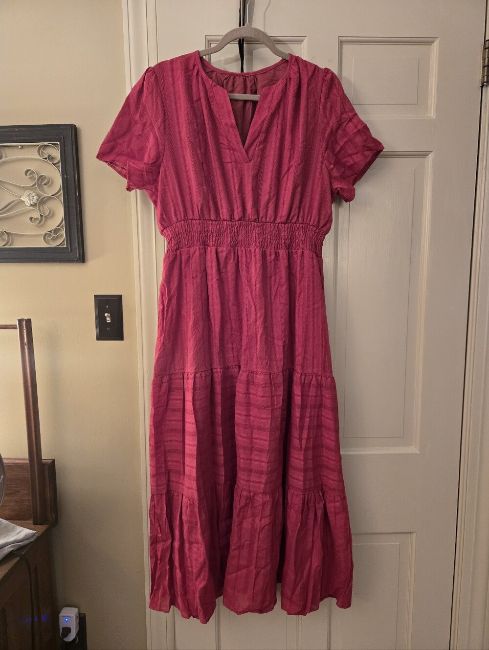 Boho Smocked Summer Dress